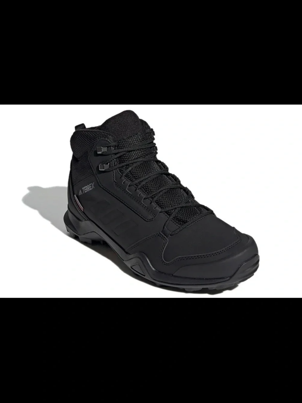 adidas Terrex AX3 Beta Mid Climawarm Men's Black Waterproof Hiking Boots